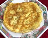 A picture of step 3 of Grilled Cheesy Chicken Sausage Egg Omelette Sandwich.