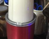 A picture of step 2 of Bangla’r Doi aar Lebu’r Ghol or Plain Yoghurt Lassi- Bong Style.