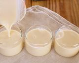 A picture of step 7 of Easy! Caramel Banana Milk Pudding.