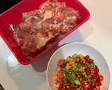 Foto langkah ke 1 dari resep Wagyu Meltique (Mess) Sambal Matah.