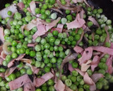 Foto del paso 3 de la receta: Guisantes con lacón y más