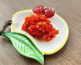 Hình bước làm 5 của món Ớt rim đa dụng dùng kèm bún mì miến