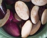 Foto langkah ke 3 dari resep Terong Tahu Kuah Kacang.