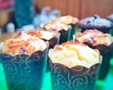 Foto langkah ke 5 dari resep Muffin Sosis Keju Mozzarella (No Mixer).