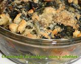 Foto del paso 8 de la receta Gratinado de acelgas con setas y alubias