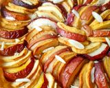 Une image de l'étape 4 de Tarte pommes nectarines.