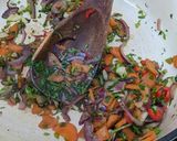 A picture of step 3 of Black bean veggie tacos.