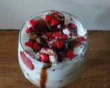 A picture of step 5 of Strawberry Chocolate concave.