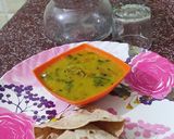 अरहर की दाल पालक के साथ (arhar ki dal palak ke sath recipe in Hindi) रेसिपी चरण 4 फोटो