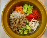 รูปขั้นตอนการทำที่ 11 ของ บิบิมบับ (Bibimbap) / ข้าวยำเกาหลี