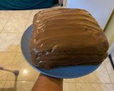 Foto del paso 2 de la receta: Pastel de chocolate relleno de dulce de leche y ganache de chocolate con sprinkles