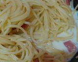 Foto langkah ke 3 dari resep Spaghetti Carbonara Creamy.