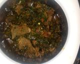 A picture of step 5 of Efo riro.