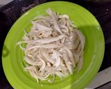 Foto langkah ke 1 dari resep Tumis Jamur Tiram dan Selada air.