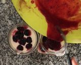 Foto del paso 6 de la receta: Desayuno en frasco de avena, pera asada y arándanos light