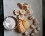 A picture of step 3 of Rice apple banana porridge.