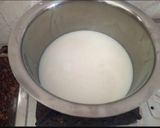 A picture of step 1 of Sweet potato kheer.