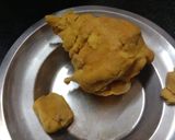 A picture of step 1 of Summer Spoon Dish Aamras and masala puri.