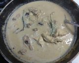 A picture of step 3 of Shahi white chicken creamy qorma.