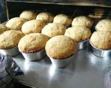 Foto langkah ke 8 dari resep Cake Pisang Tanpa Telur Lembut Berserat.
