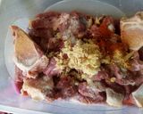 A picture of step 2 of Dry fry beef.