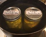 A picture of step 3 of California Farm Pickled Cauliflower Rosettes.