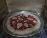 Foto langkah ke 6 dari resep Pizza Daging & Sosis.