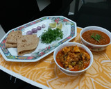 A picture of step 9 of Matar Paneer Curry.