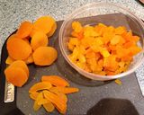 A picture of step 1 of Apricot Cream Scones.