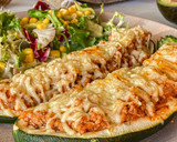 Foto del paso 4 de la receta: Calabacines rellenos de carne picada