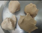 A picture of step 2 of Hing,flavour Wheat flour and carom seed paratha.