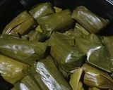 Foto langkah ke 6 dari resep Lontong Oncom Mudah 🍙.
