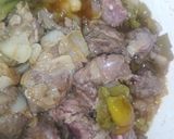 صورة لخطوة 3 من وصفة لحمة بالبصل