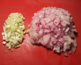 Foto del paso 6 de la receta: Pollo frito en crema tostada de cebolla y hinojo