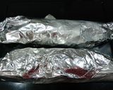 Hình bước làm 2 của món Cá sa ba nướng giấy bạc