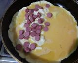 Foto del paso 1 de la receta: Omelette con salchichas
