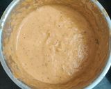 A picture of step 3 of Shahi paneer.