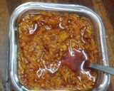 A picture of step 6 of Garlic ginger pickle.