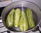 Foto del paso 1 de la receta: Zucchinis rellenos