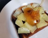 A picture of step 3 of My Morning Honey & Pineapple French Toast on Brioche Bread 😘.