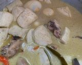 Foto langkah ke 6 dari resep Opor Ayam Tahu Telur.