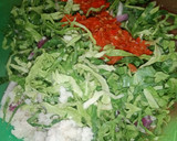 A picture of step 1 of Dambun Cabbage.