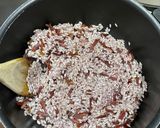 Foto del passaggio 5 della ricetta Risotto con mirtilli e speck