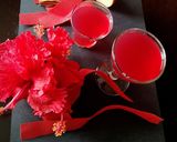 A picture of step 4 of Hibiscus Apple Cinnamon Tea.