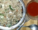 எக் பிரைட் ரைஸ் (without Souce) (Egg fried rice recipe in tamil) ரெசிபி ஸ்டேப் 3 புகைப்படம்