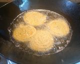 A picture of step 3 of Chakli.
