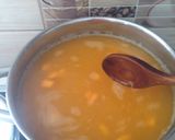Sárgabarackkrémleves vanília pudinggal 🍑 recept fázis 2 fotója