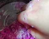 火龍果寶寶手指饅頭的食譜步驟2照片