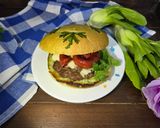 عکس مرحله 11 از دستور چوریتسو برگر زغالی🍔🌭