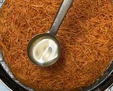 A picture of step 17 of KNAFEH/KUNAFA.